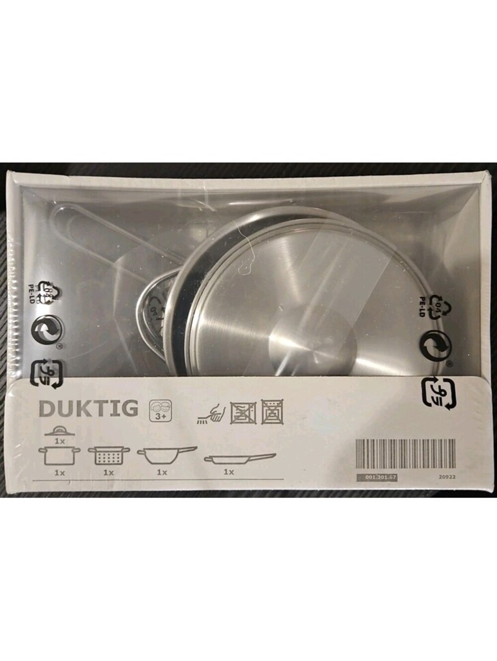 IKEA Duktig 4 Piece Cookware Set